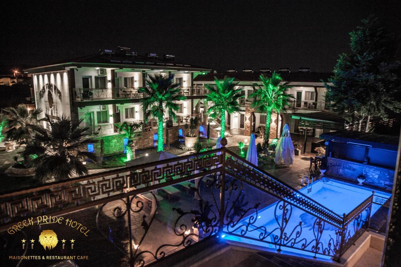 Halkidiki Greek Pride Ηotel And Apartments Szkála Fúrkasz Kültér fotó